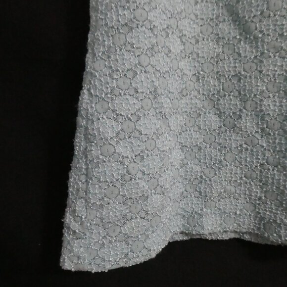 Unbranded | P2P 12 inches measured | Light Blue Lace Spaghetti Strap Top - Picture 12 of 14